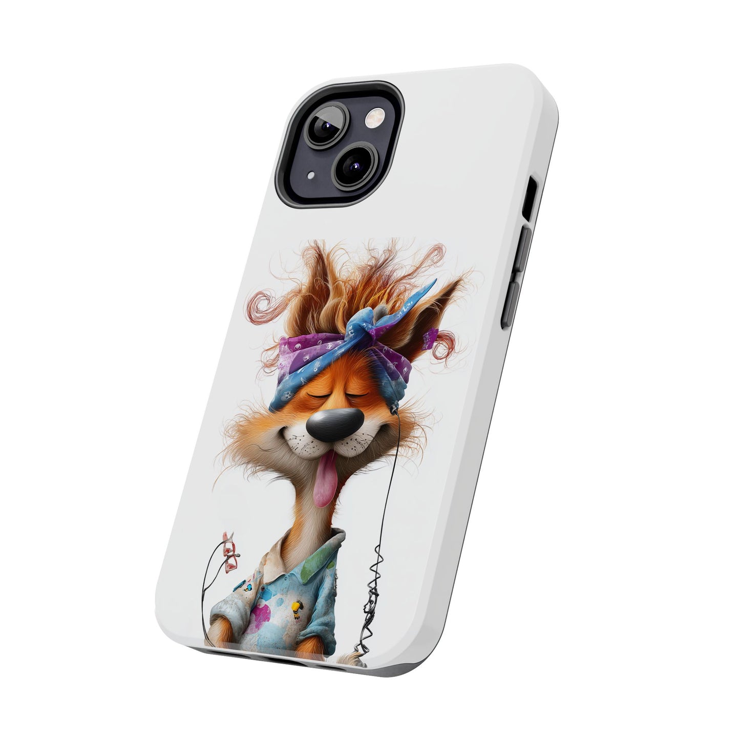 Cute Fox Art Phone Case – Tough, Quirky Wildlife Design for Animal Lovers