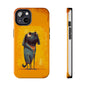 Fun Dog Art Tough Phone Case - Durable Pet Lover Gift