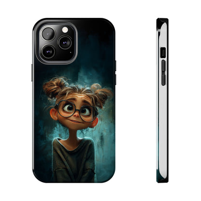 Cute Character Tough Phone Case - Perfect Gift for Kids and Teens