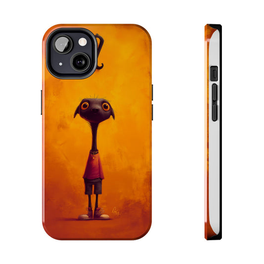 Whimsical Tough Phone Cases - Unique, Durable Design for Creative Minds