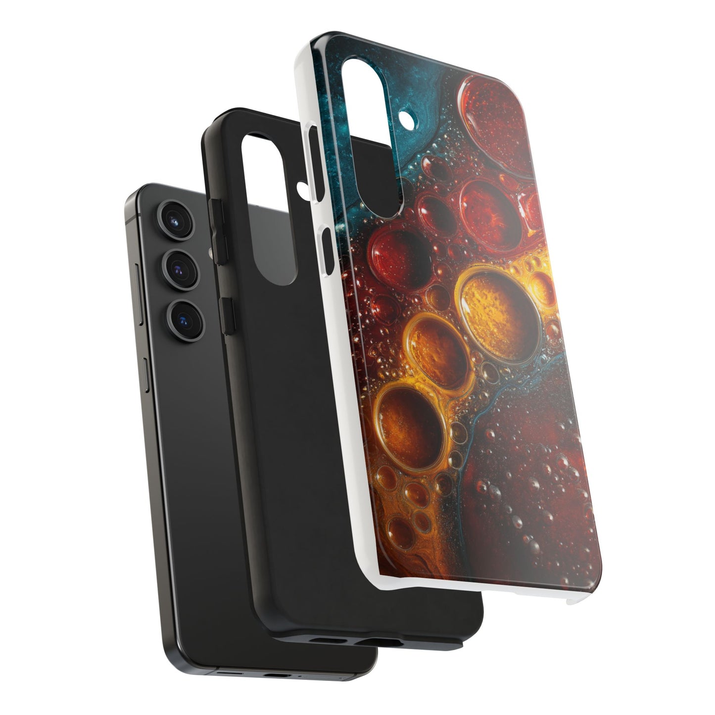 Vibrant Abstract Tough Phone Case - Durable and Stylish Protection