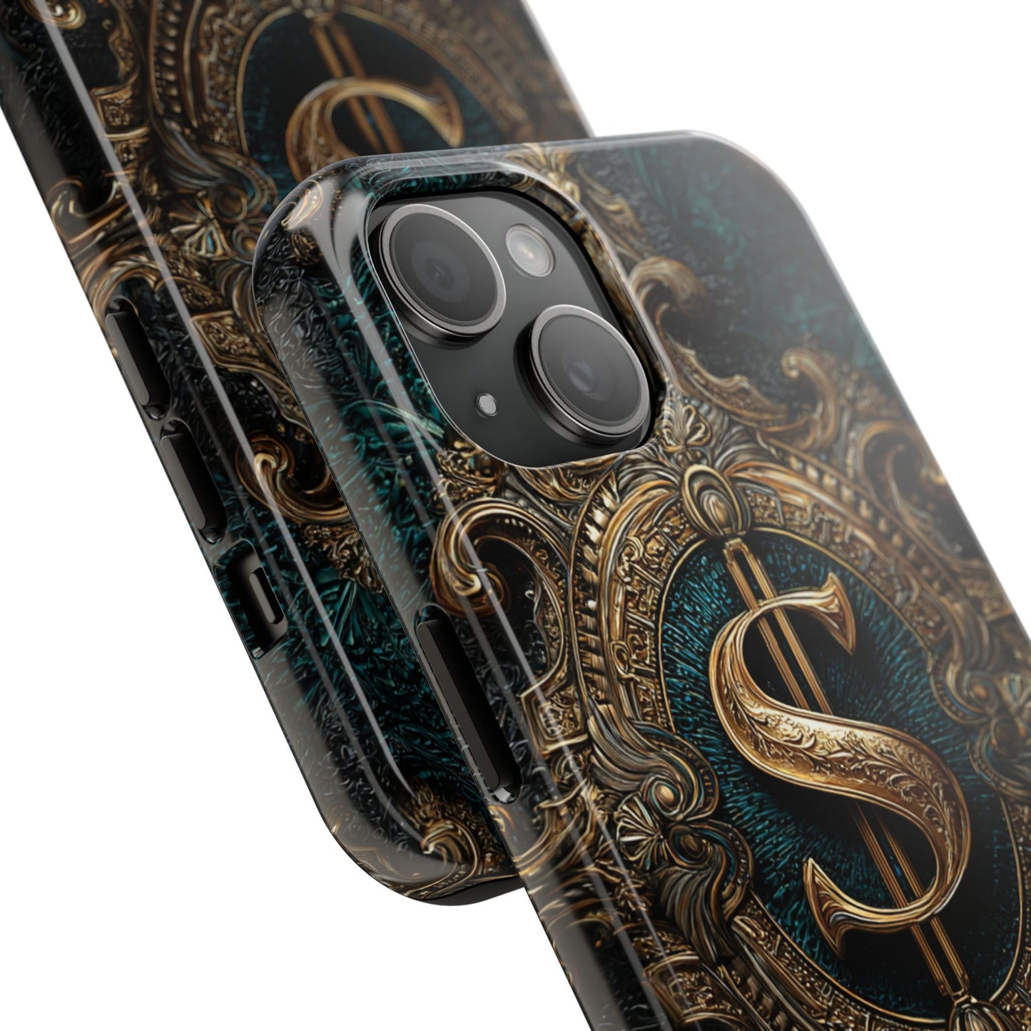 Royal Vintage Art Tough Phone Case by Skipper – Luxury Artistic Protection for Him & Her