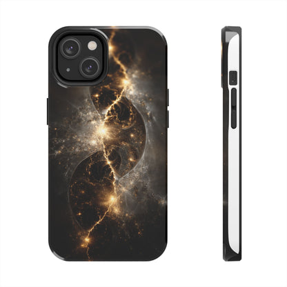 Galaxy-Inspired Tough Phone Case - Cosmic Protection for Your Device
