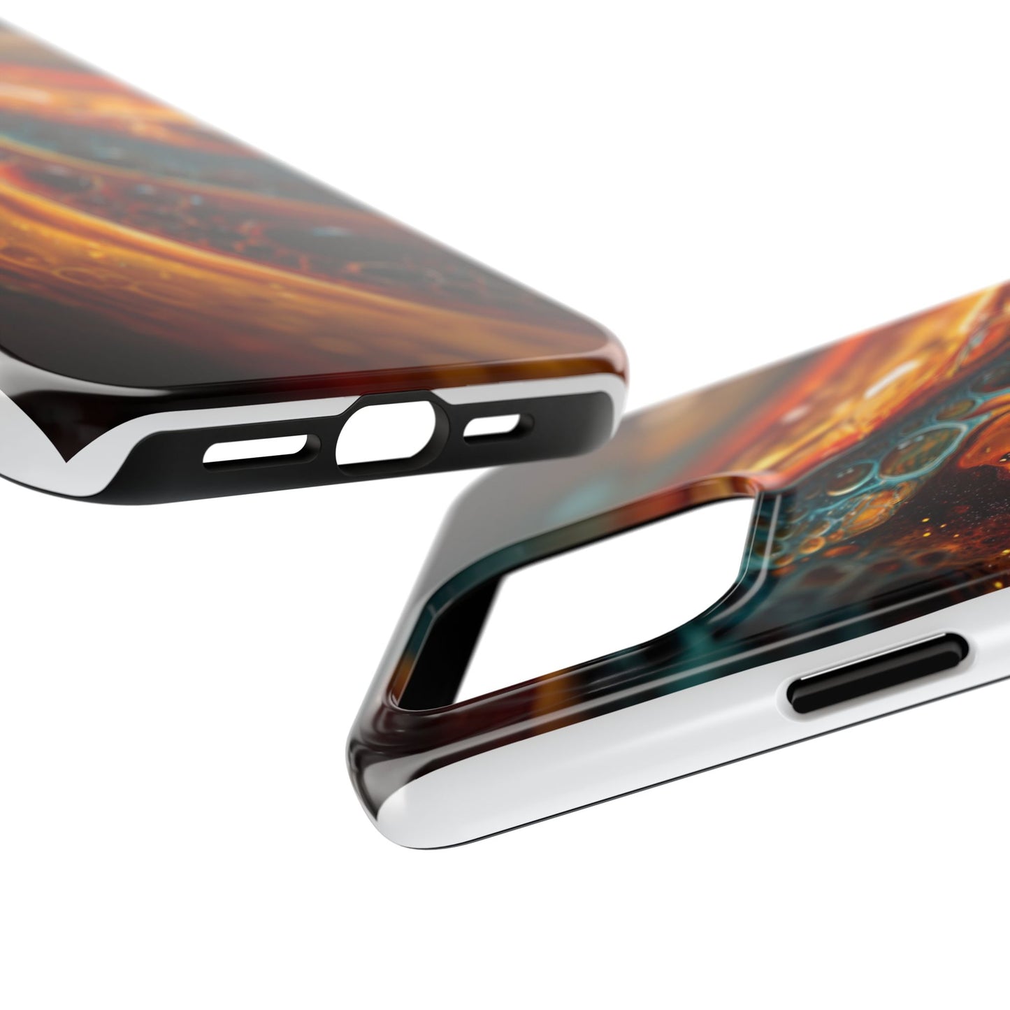 Vibrant Abstract Tough Phone Cases – Durable & Stylish Protection