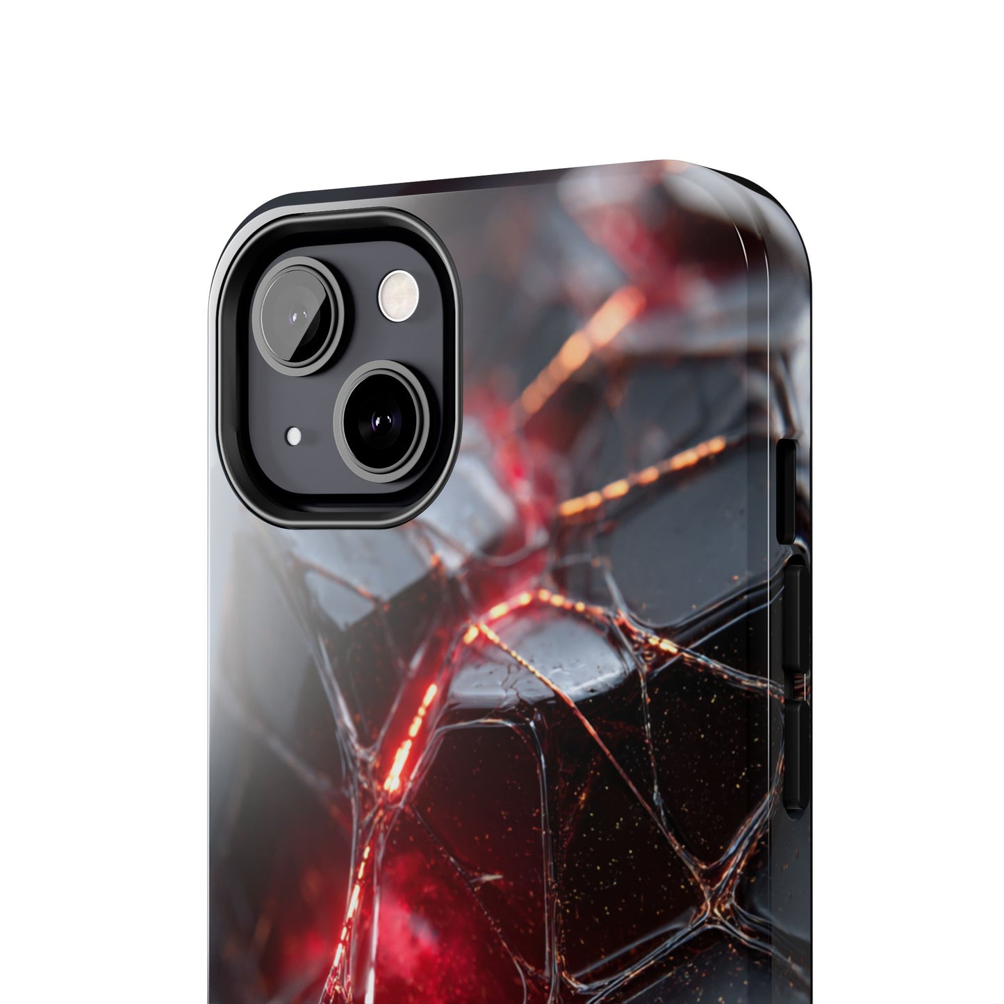 Edgy Tough Phone Cases with Dark Texture Design, Durable iPhone Covers, Unique Phone Accessories, Gift for Tech Lovers, Protective Cases