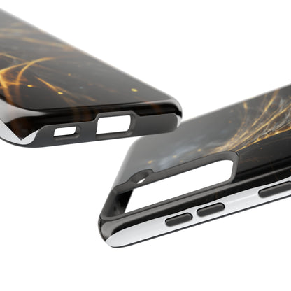 Golden Galaxy Tough Phone Case for Ultimate Protection
