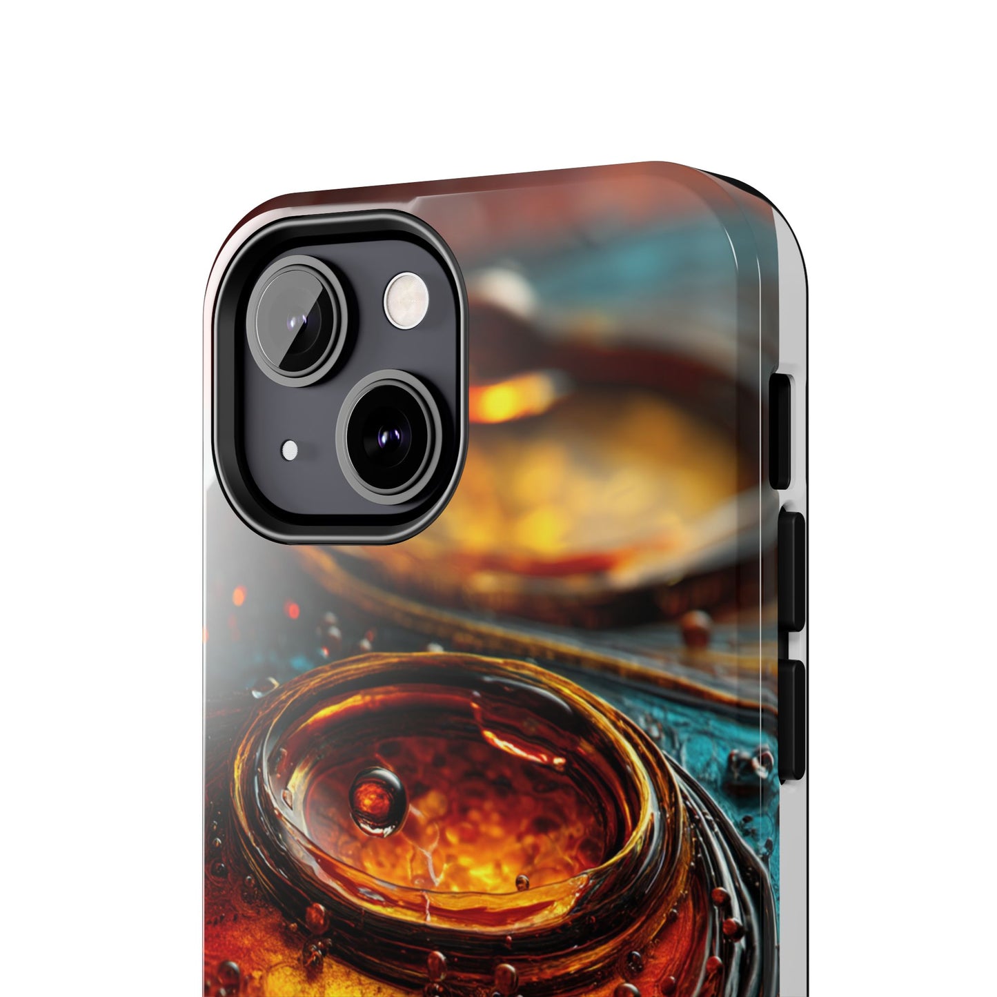 Artistic Tough Phone Case – Abstract Colorful Design for Unique Protection