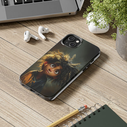 Whimsical Character Tough Phone Case for Kids