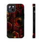 Modern Geometric Art Tough Phone Case by Skipper – Premium Stylish Tech Accessory