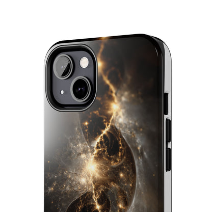 Galaxy-Inspired Tough Phone Case - Cosmic Protection for Your Device