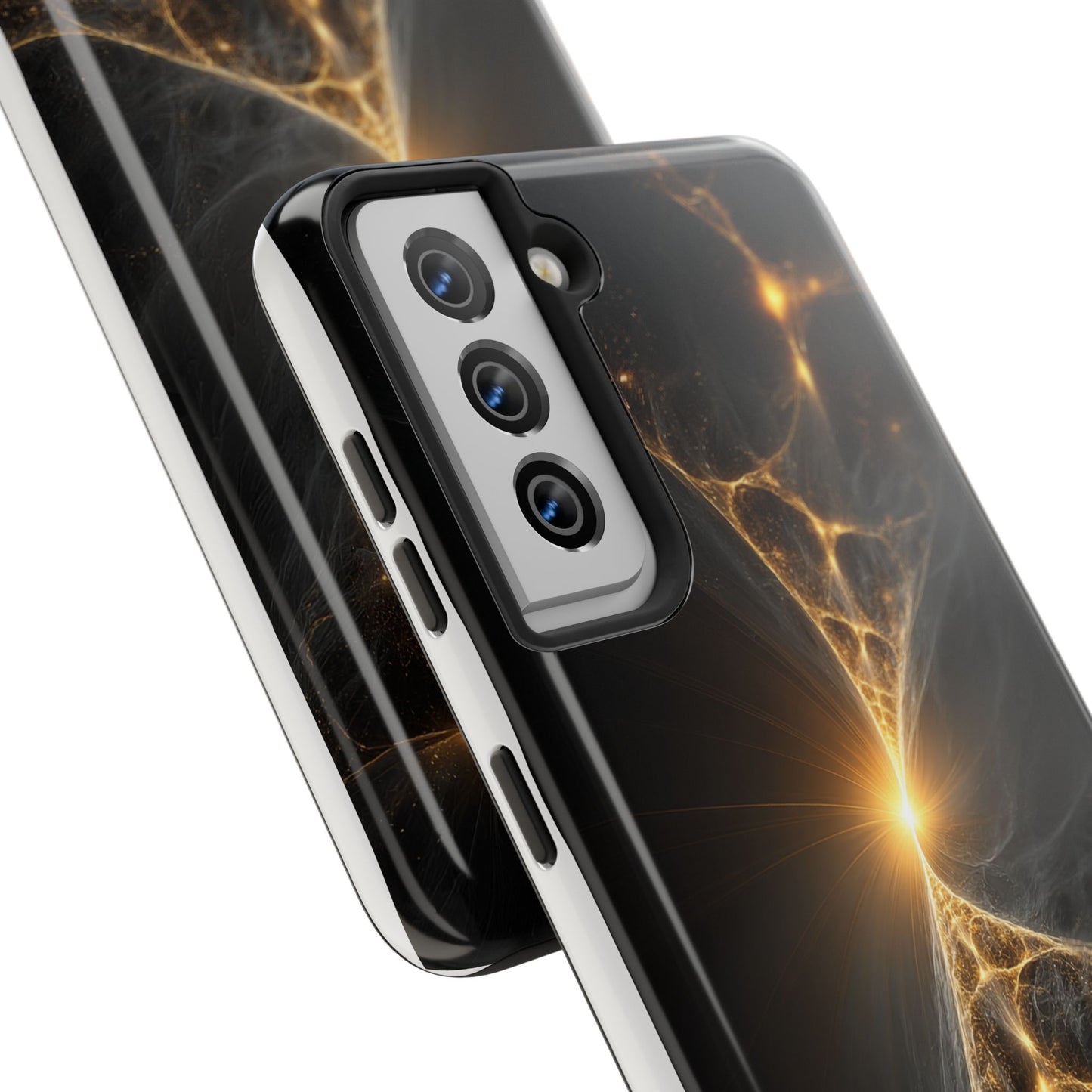 Cosmic Glow Tough Phone Case - Durable Protection with Stunning Galaxy Design