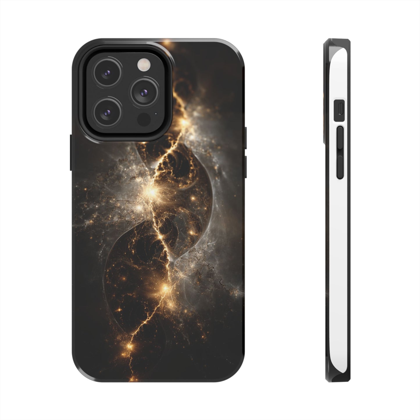 Galaxy-Inspired Tough Phone Case - Cosmic Protection for Your Device