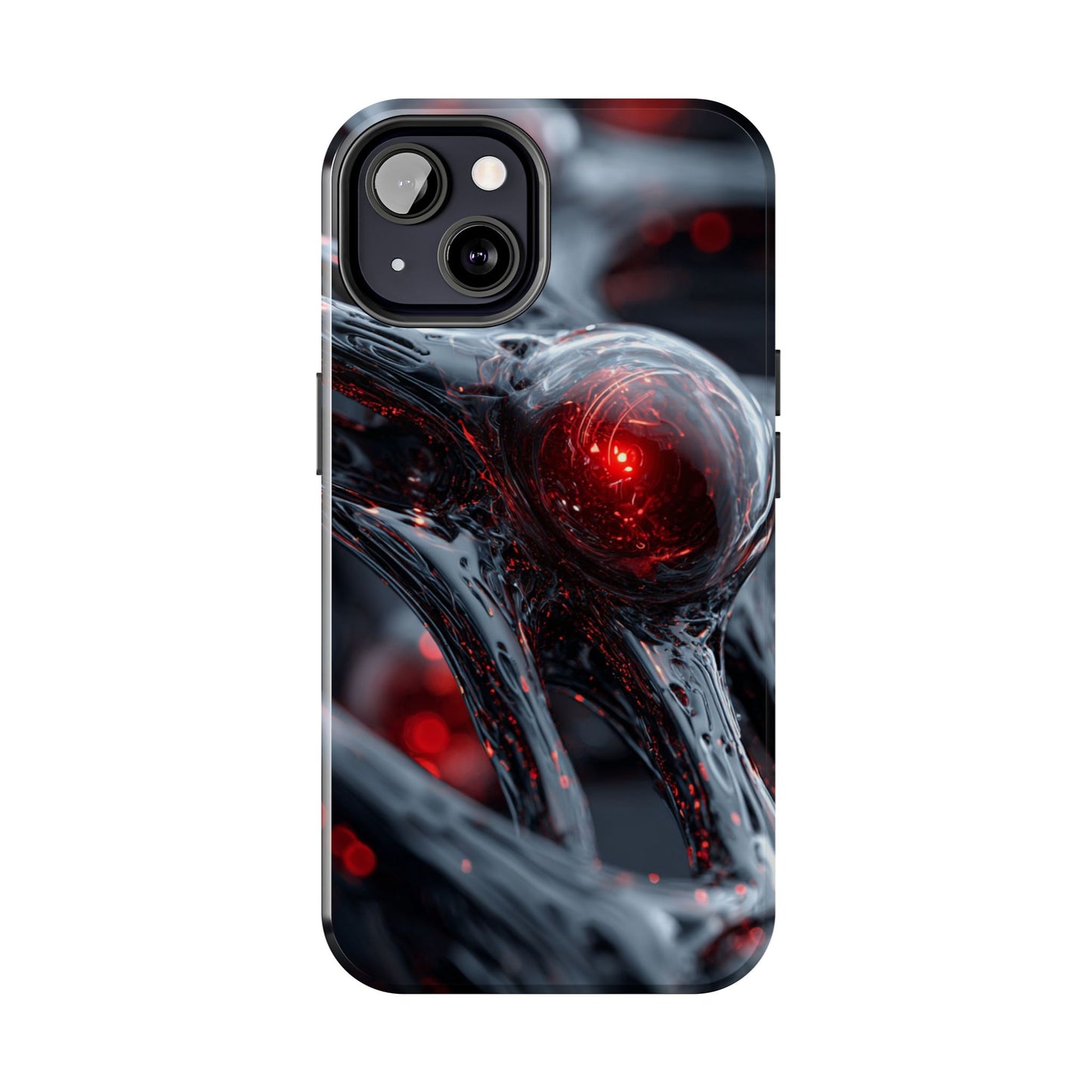 Tough Phone Case with Abstract Design, Durable Phone Cover, Trendy Mobile Accessory, Gift for Tech Lovers, Stylish Phone Protector