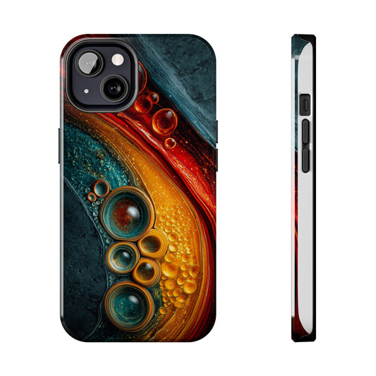 Vibrant Abstract Phone Case - Tough Protection with Style