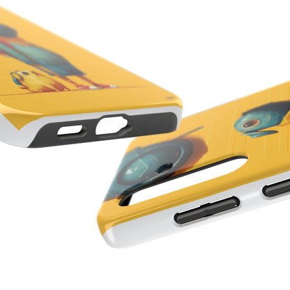 Colorful Animal Art Tough Phone Case - Perfect for Pet Lovers & Kids