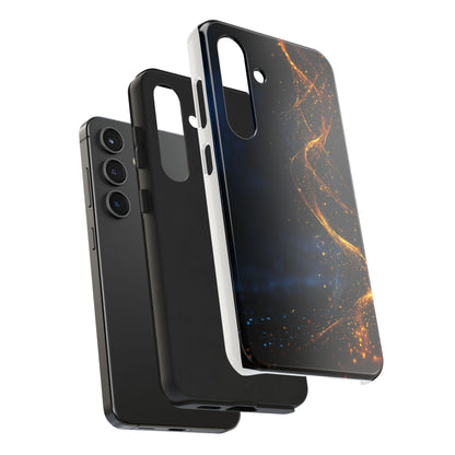 Galaxy Sparkle Tough Phone Case - Durable Protection with Elegant Design