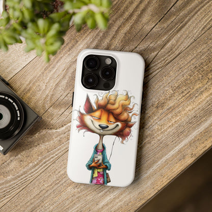 Quirky Fox Phone Case – Cute Animal Cover & Fun Gift for Teens