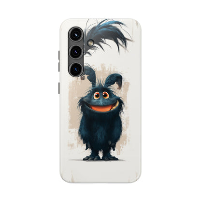 Whimsical Monster Tough Phone Case - Durable Protection for Fun-Loving Individuals