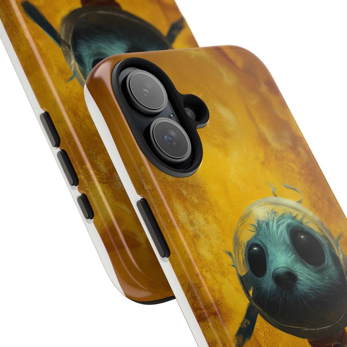 Cute Dog Art Tough Phone Case - Stylish & Protective