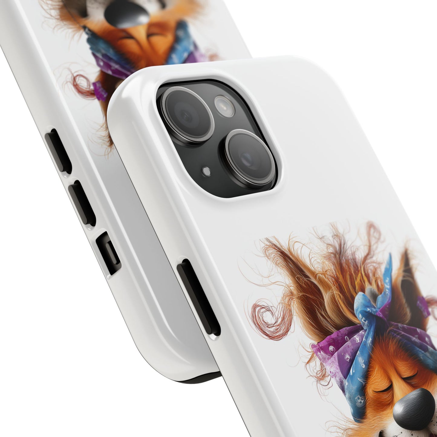 Cute Fox Art Phone Case – Tough, Quirky Wildlife Design for Animal Lovers