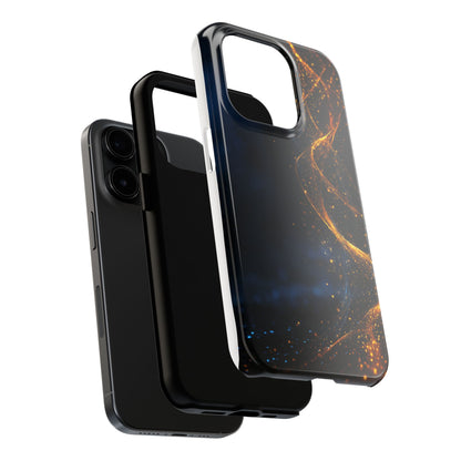 Galaxy Sparkle Tough Phone Case - Durable Protection with Elegant Design