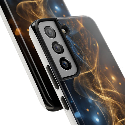 Stylish Tough Phone Cases with Sparkling Swirls Design