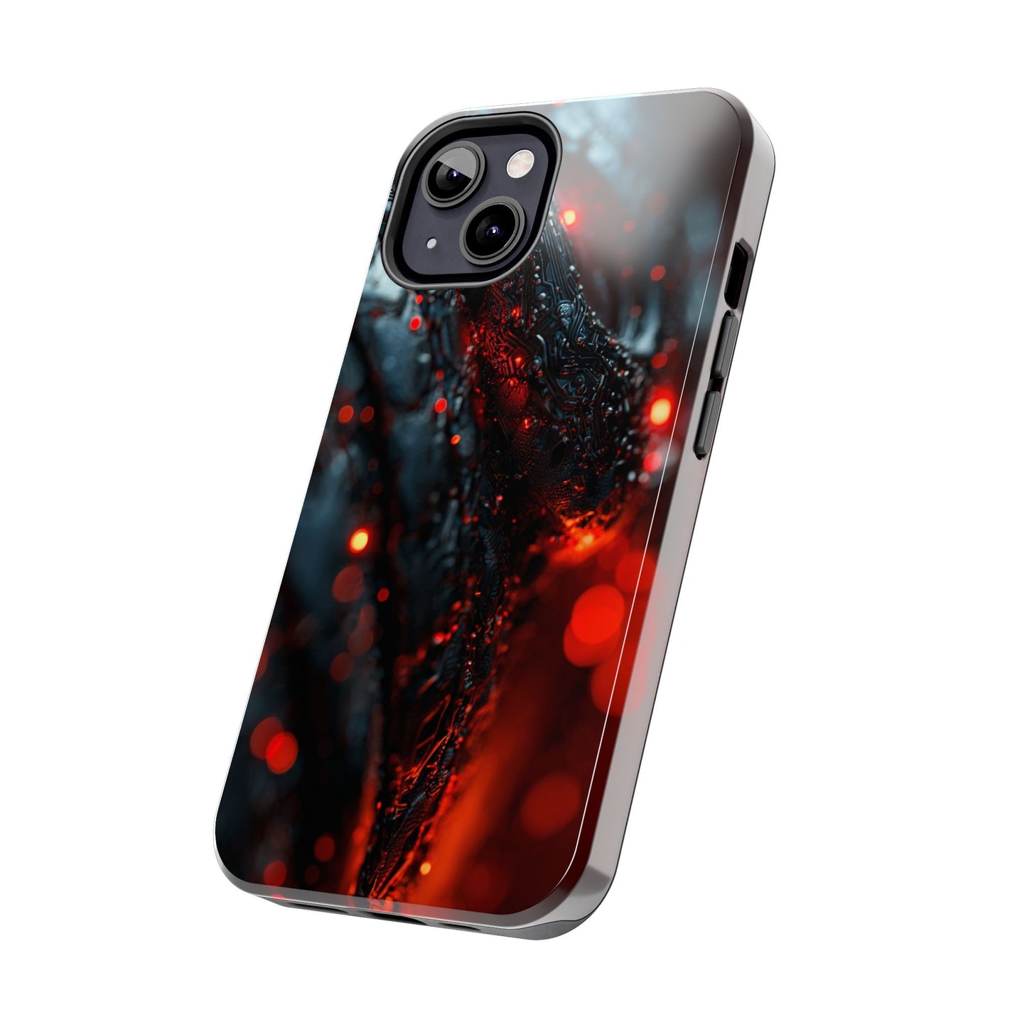 Bold Abstract Tough Phone Case - Unique Design for Tech Lovers, Gift for Him or Her, Stylish Protection, Modern Phone Cover