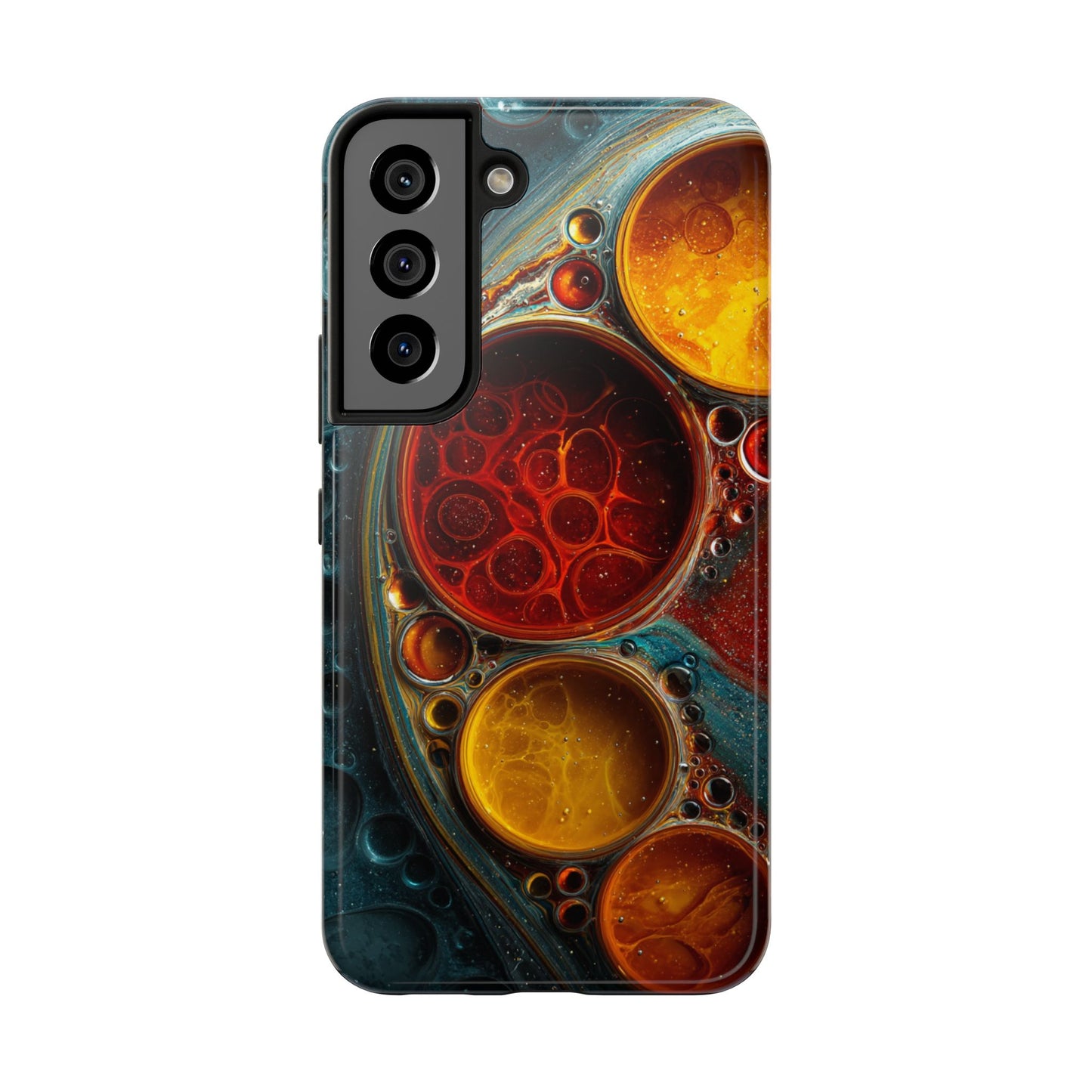 Vibrant Abstract Tough Phone Case - Durable Protection with Artistic Design