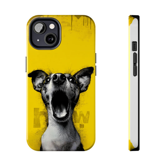 Vibrant Dog Lover Tough Phone Case – Durable Pet-Inspired Protection with Bold Design