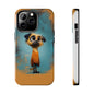 Cute Cartoon Dog Tough Phone Case for Pet Lovers