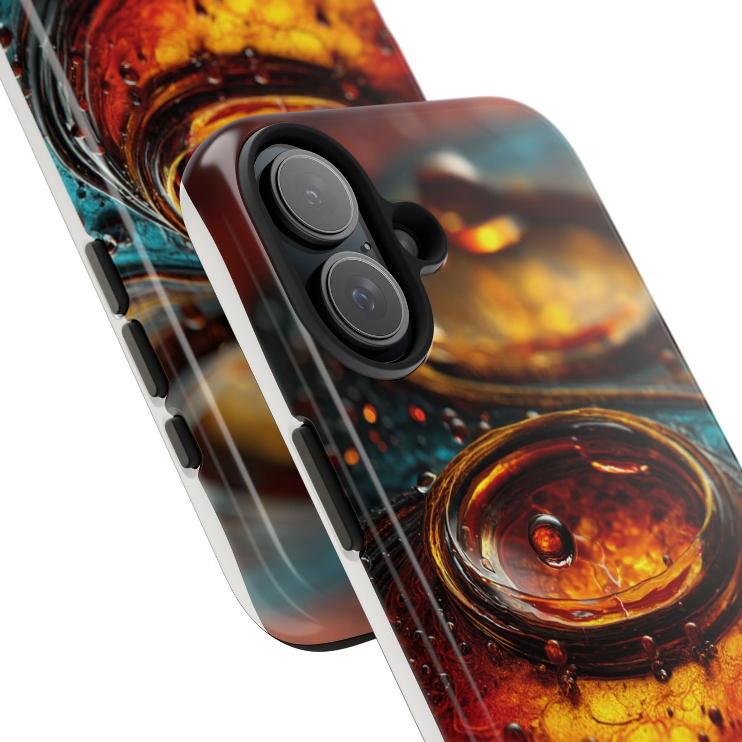 Artistic Tough Phone Case – Abstract Colorful Design for Unique Protection