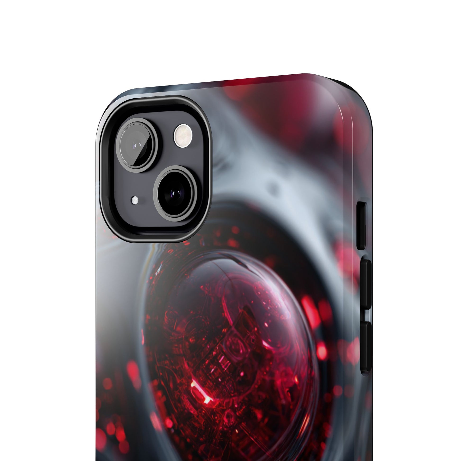Artistic smartphone accessory in abstract style