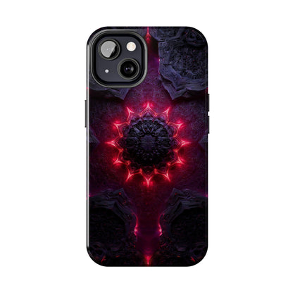 Solar Nexus Neon Nexus Phone Case - Stellar Core Energy Ring by Artist Skipper | Premium Space Tech Phone Cover