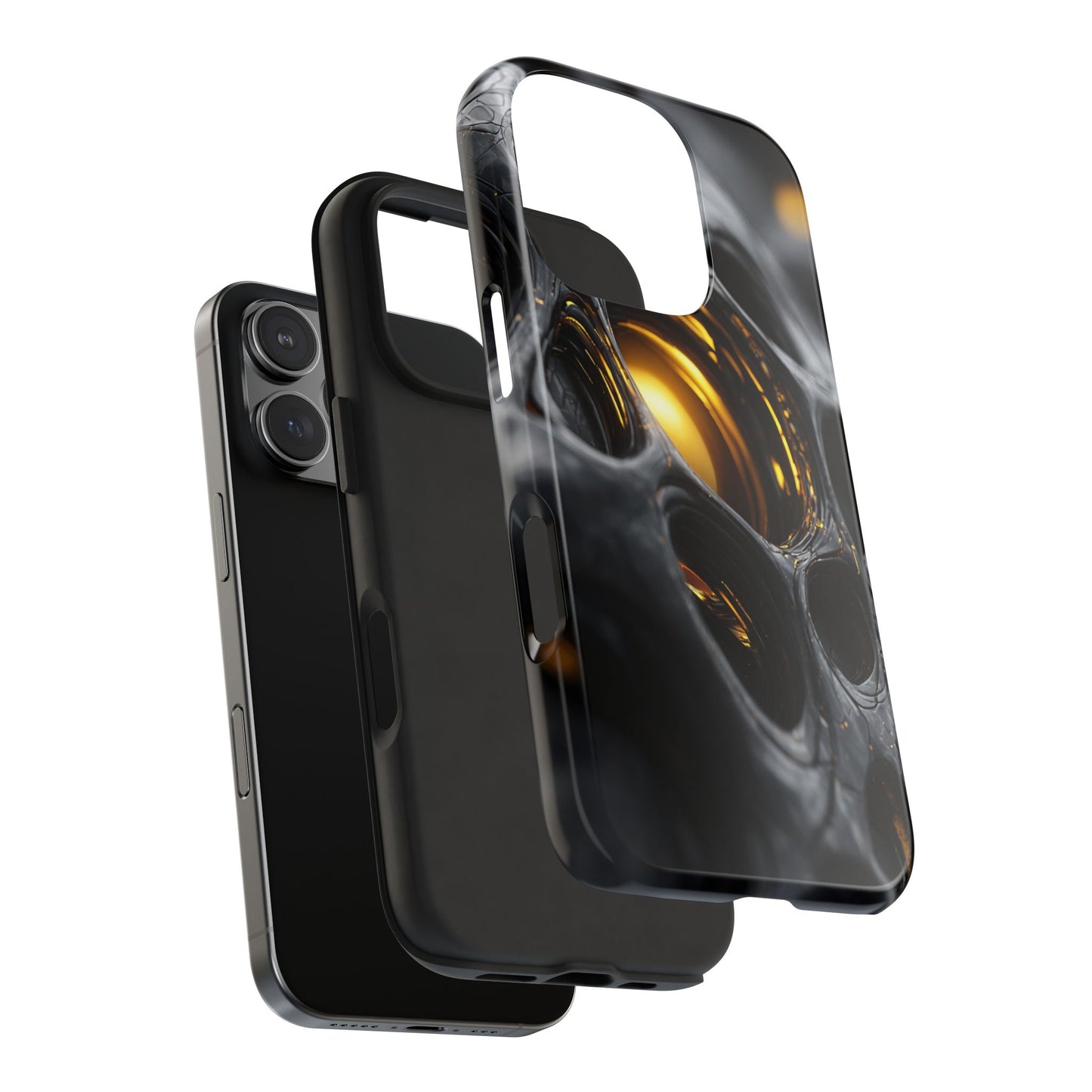 Tough Phone Case | Edgy Protective Cover, Modern Design, Tech Gift, Unique Phone Accessory