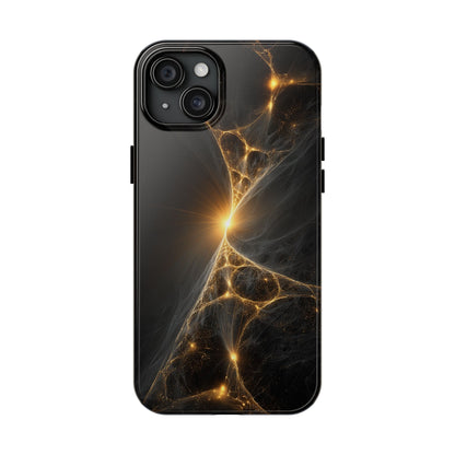 Cosmic Glow Tough Phone Case - Durable Protection with Stunning Galaxy Design