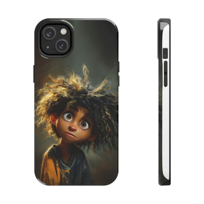 Whimsical Character Tough Phone Case for Kids
