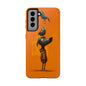 Fun Dog & Bird Tough Phone Cases - Quirky Animal Art for Pet Lovers