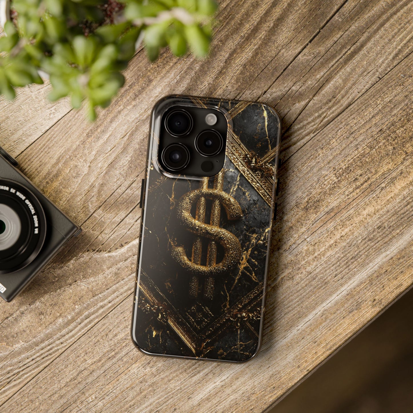 Prosperity Dollar Sign Tough Phone Case | Luxury Symbol of Abundance | Premium Tech Accessory