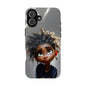Whimsical Tough Phone Case - Artistic Design for Kids and Tweens
