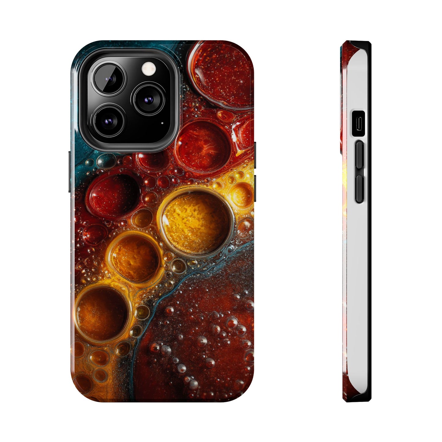 Vibrant Abstract Tough Phone Case - Durable and Stylish Protection