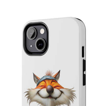 Playful Fox Tough Phone Case | Cute Cartoon Animal Cover by Skipper