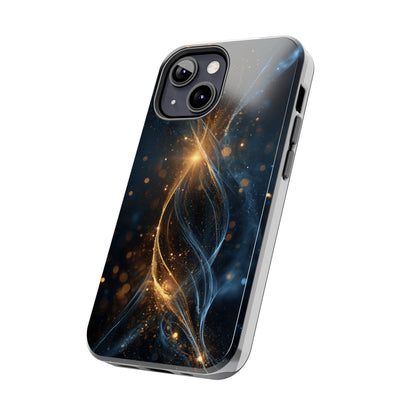 Cosmic Swirl Tough Phone Case - Protective Cover for Stylish Tech Lovers