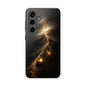 Cosmic Glow Tough Phone Case - Galaxy Design for Sci-Fi Lovers