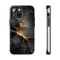 Electric Lightning Tough Phone Case - Durable Protection with Striking Design