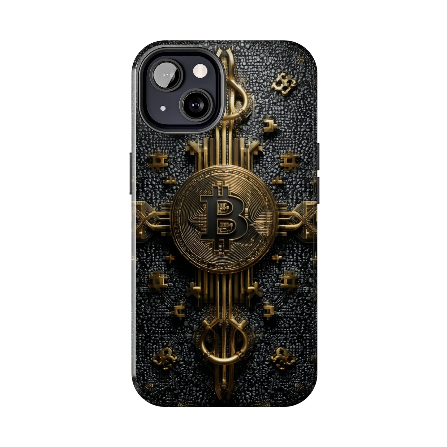 Bitcoin Tough Phone Case 2025 by Skipper – Stylish & Modern