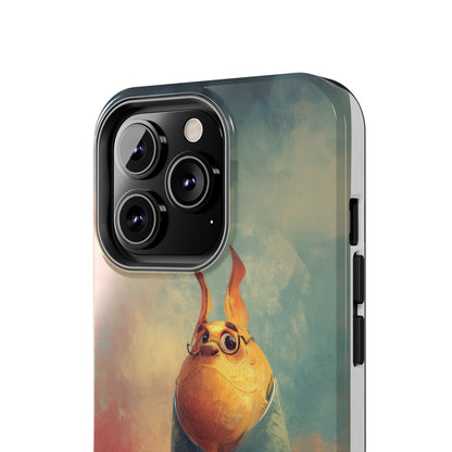 Animal Art Tough Phone Cases, Cute Character Phone Protector, Unique Cartoon Phone Cover, Fun Gift for Kids, Birthday or Holiday Present