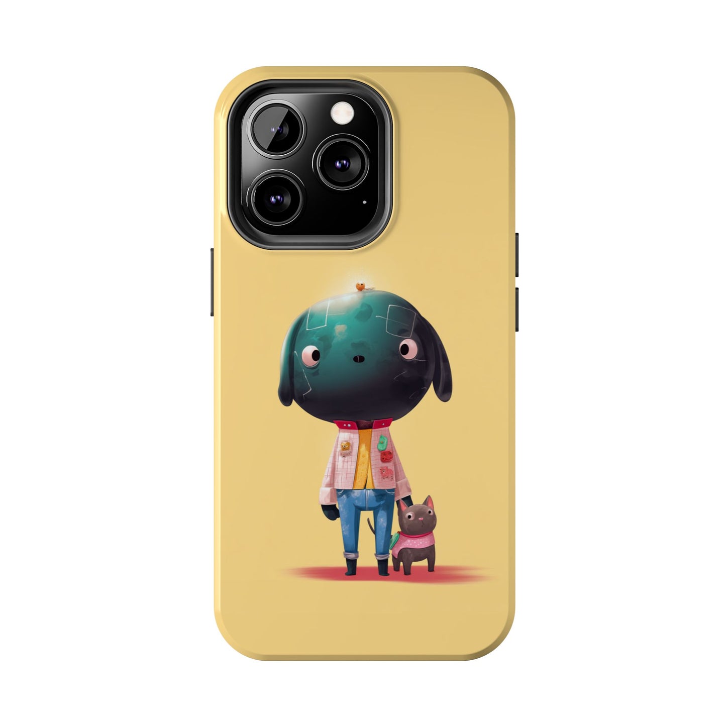 Cute Dog-Themed Tough Phone Cases for Pet Lovers - Durable Protection & Whimsical Design