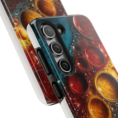 Vibrant Abstract Tough Phone Case - Durable and Stylish Protection