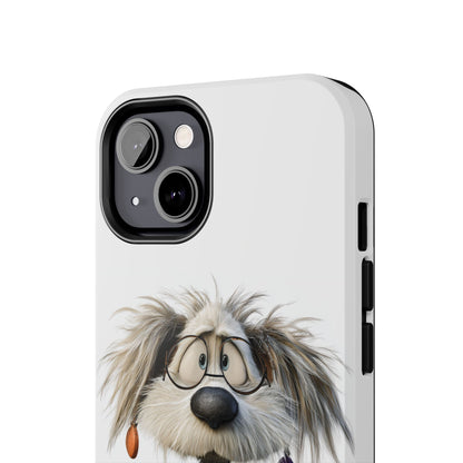 Cute Cartoon Dog Phone Case by Skipper – Premium Art Phone Case for Pet Lovers