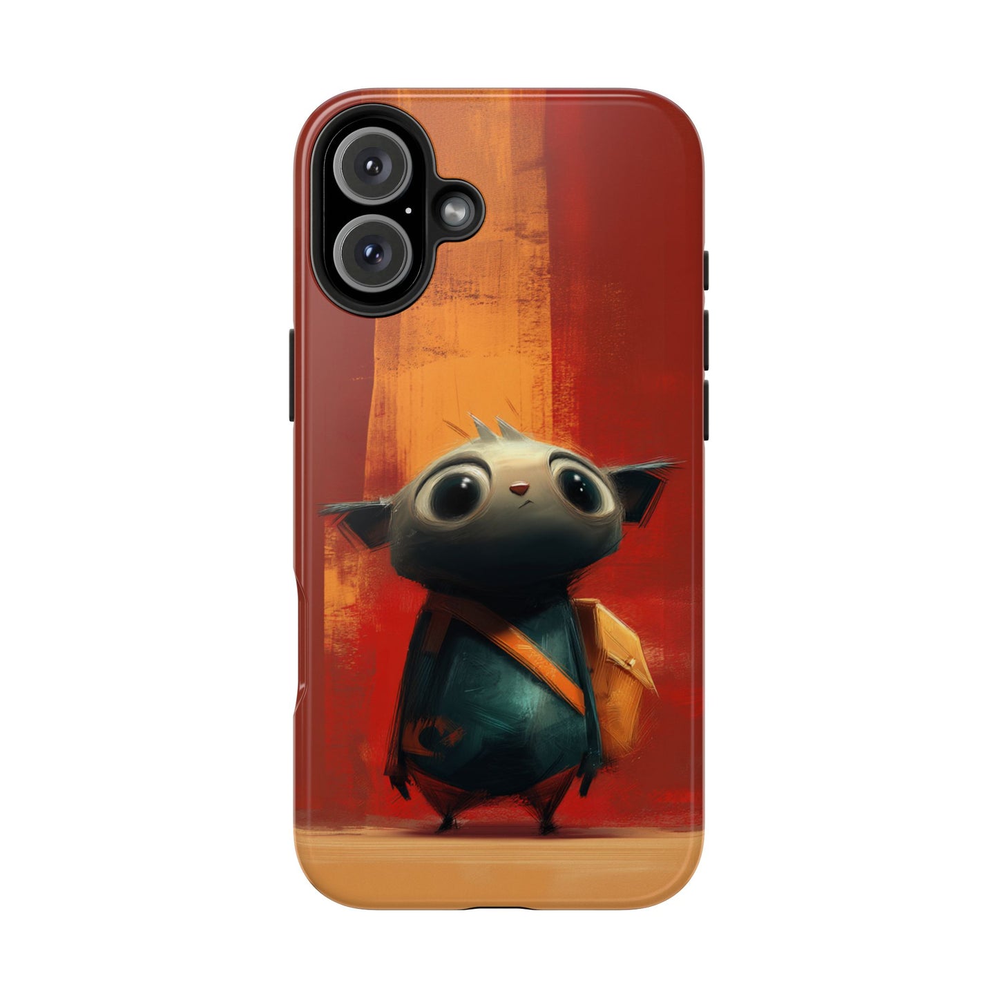 Adventurous Character Tough Phone Case - Durable Protection for Creative Souls